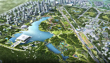 合肥園博園臨時停車場及交通誘導(dǎo)...